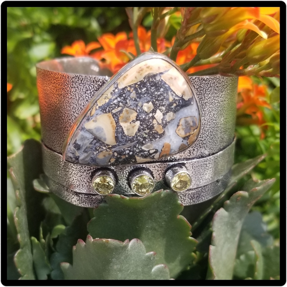 Large Boho Chic Statement Cuff
